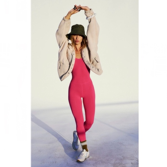FP Movement Good Karma Onesie in Berry - Picture 1 of 10